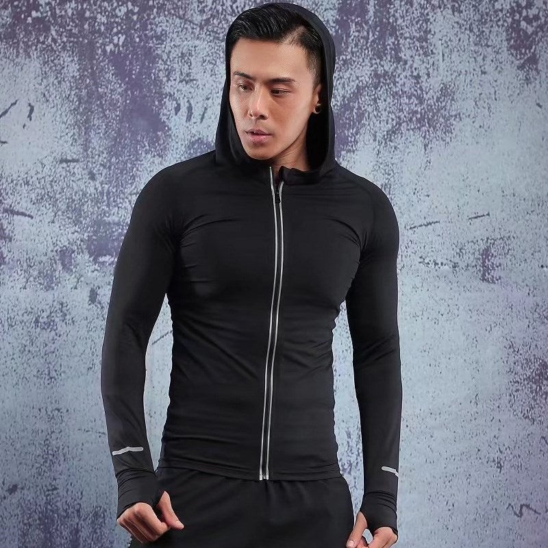 Chaqueta deportiva reflectante para running de hombre