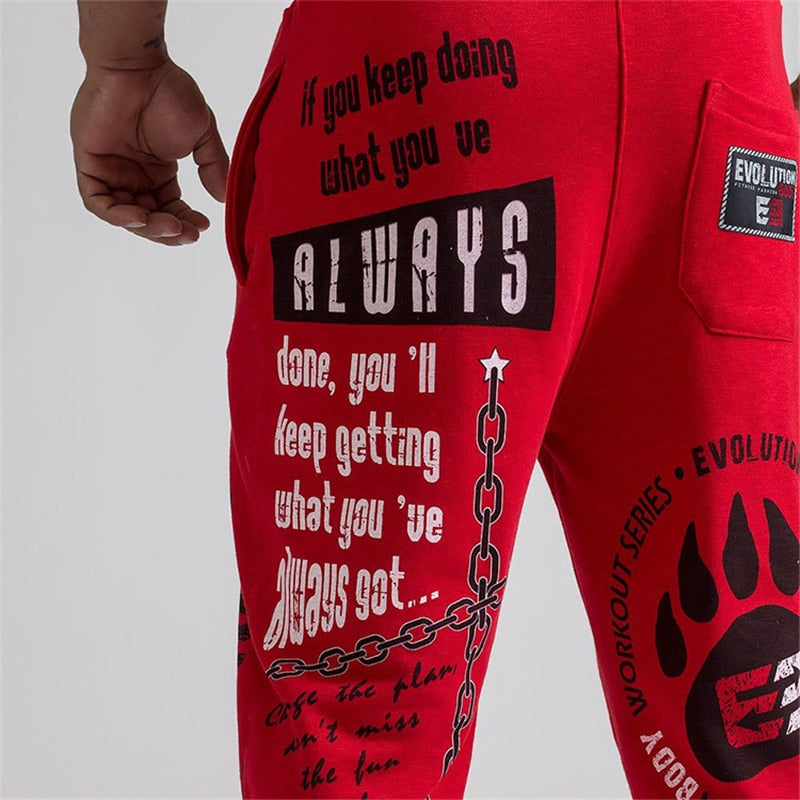 Nuevos pantalones deportivos para hombre, de algodón suave, para correr, hacer ejercicio, gimnasio y entrenamiento.