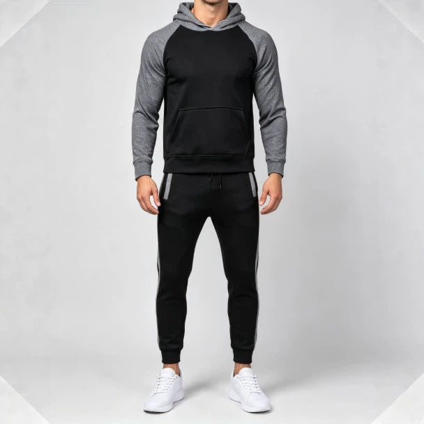 Conjunto deportivo de sudadera con capucha para hombre