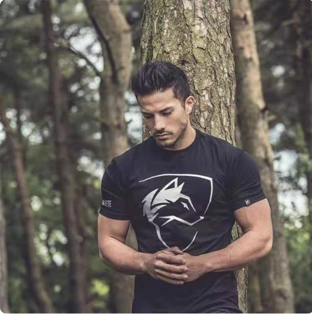 Conjunto deportivo de camiseta y pantalón corto para hombre