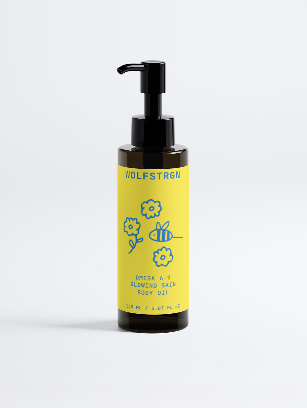 Aceite Corporal de Luminosidad Omega 6-9 WOLFSTRGN
