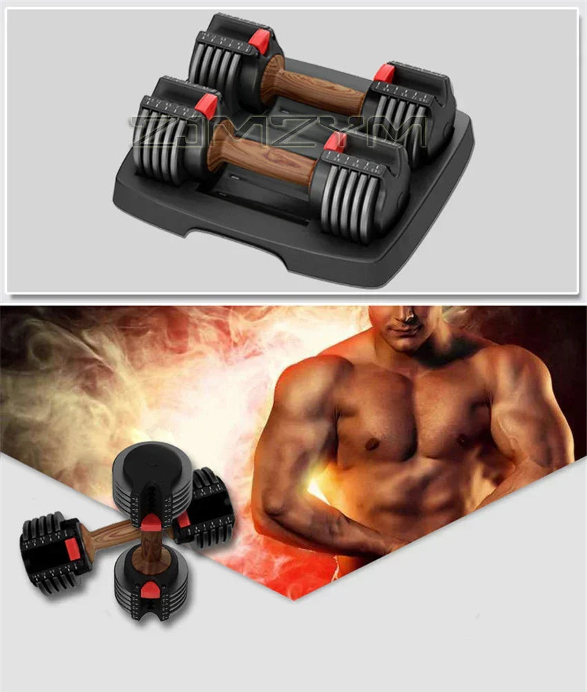 Adjustable Dumbbell Set for Home Fitness Equipment