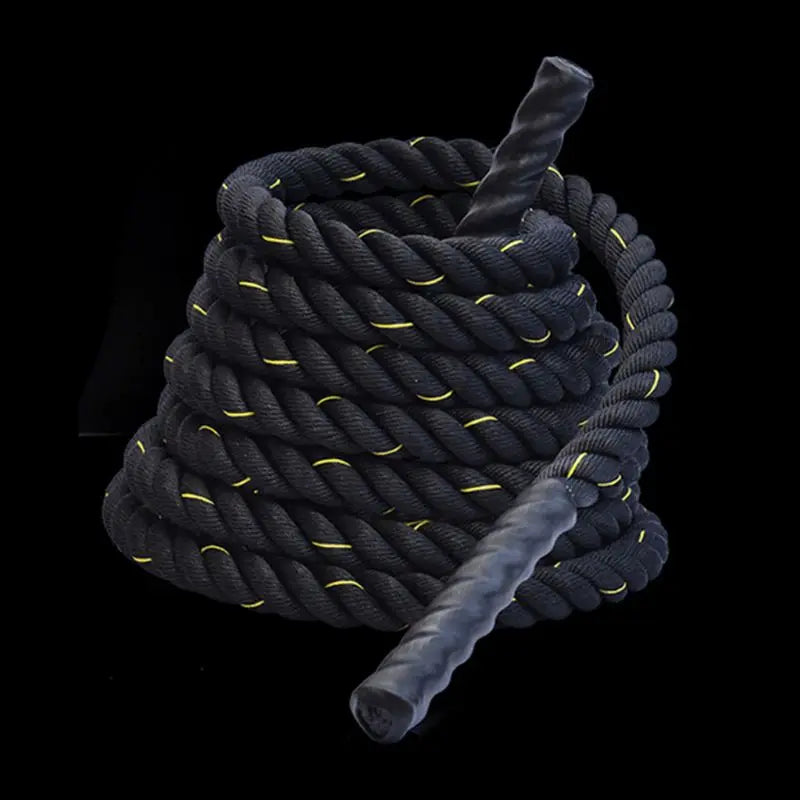 Cuerda de saltar pesada, cuerda para ejercicio, cuerdas de batalla para hombres y mujeres, entrenamientos de cuerpo completo, entrenamiento de potencia, desarrollo de fuerza y musculación