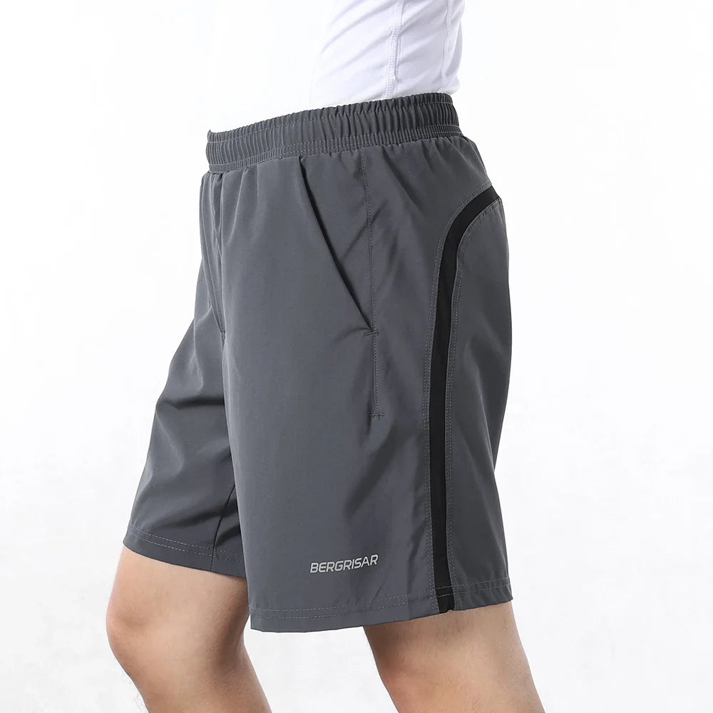 Shorts Running 2 en 1 para Hombre – 7 Pulgadas, Secado Rápido, con Bolsillos, Entrenamiento y Jogging