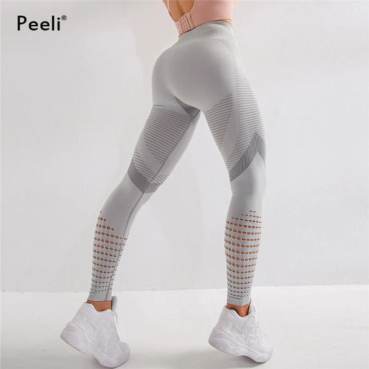 Leggings deportivos sin costuras de cintura alta