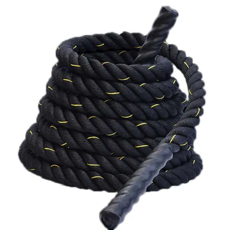 Cuerda de saltar pesada, cuerda para ejercicio, cuerdas de batalla para hombres y mujeres, entrenamientos de cuerpo completo, entrenamiento de potencia, desarrollo de fuerza y musculación