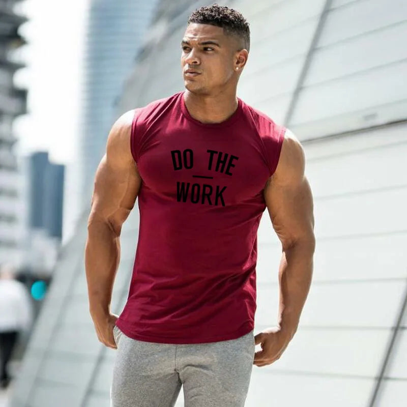Camiseta de tirantes deportiva para hombre Muscleguy
