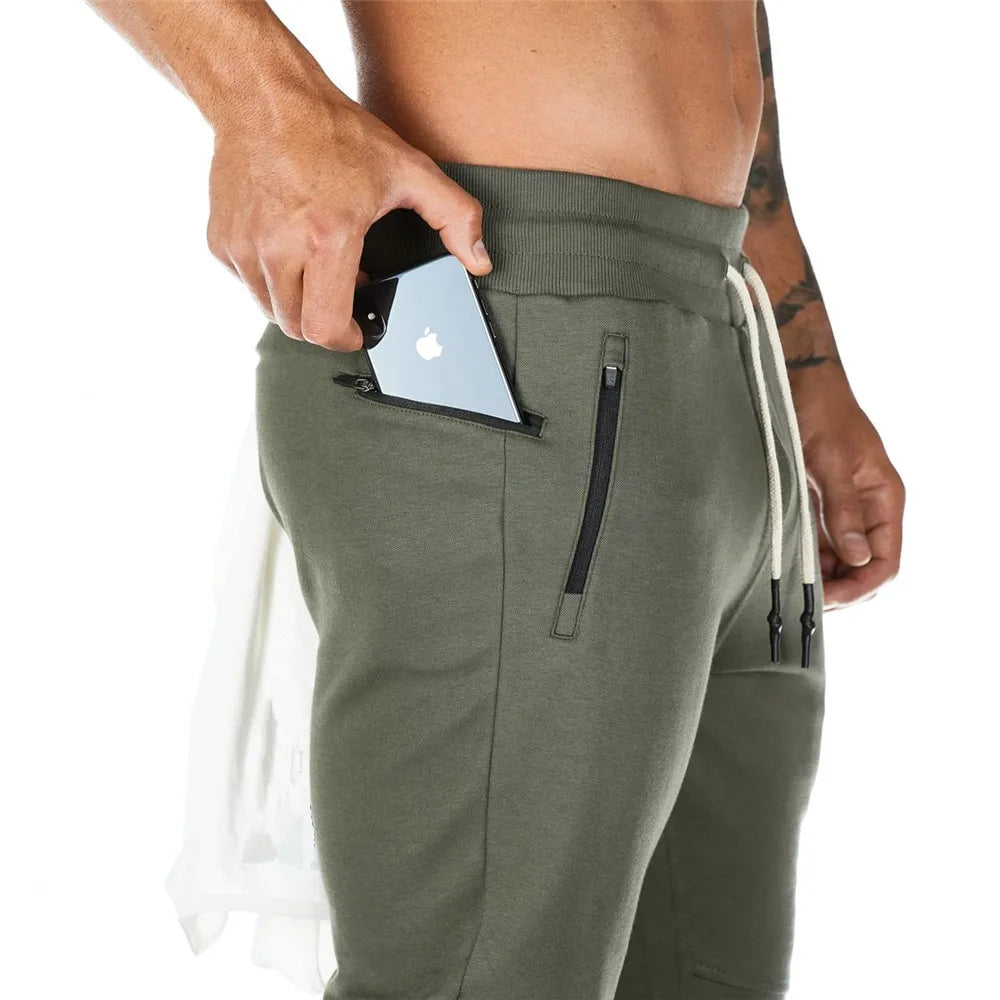Pantalón jogger para hombre, casual y deportivo, para otoño e invierno