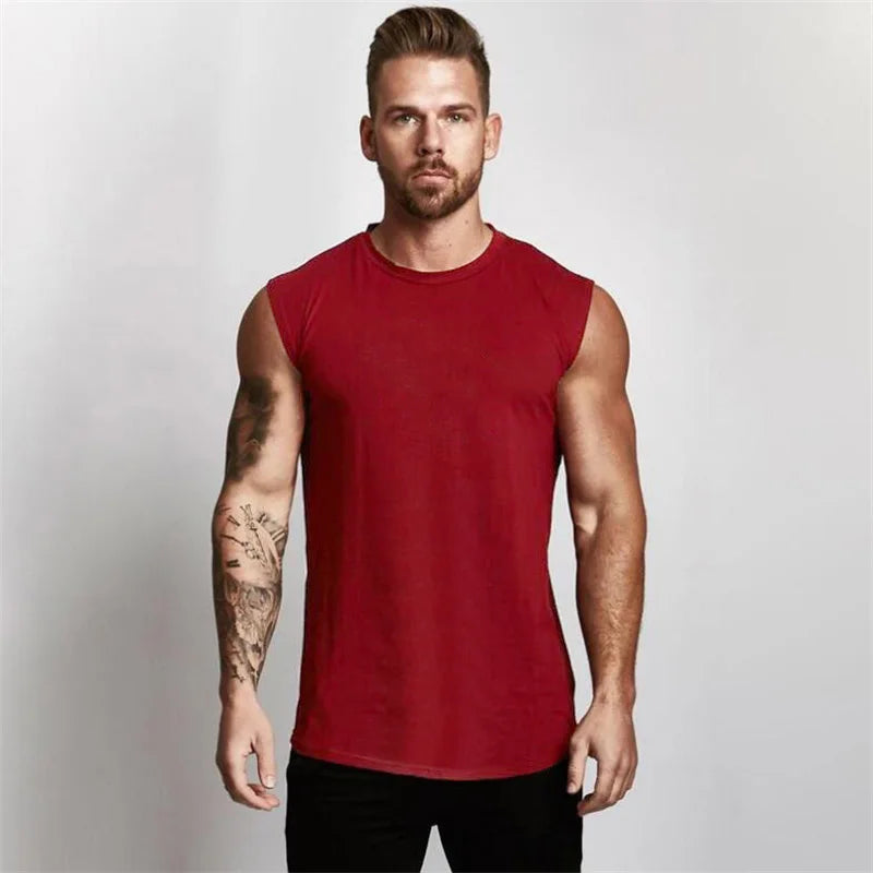 Camiseta de tirantes deportiva para hombre Muscleguy