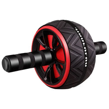 Roller Big Abdominal Wheel Roller Stretch Trainer with Mat-0