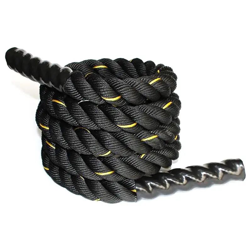 Cuerda de saltar pesada, cuerda para ejercicio, cuerdas de batalla para hombres y mujeres, entrenamientos de cuerpo completo, entrenamiento de potencia, desarrollo de fuerza y musculación