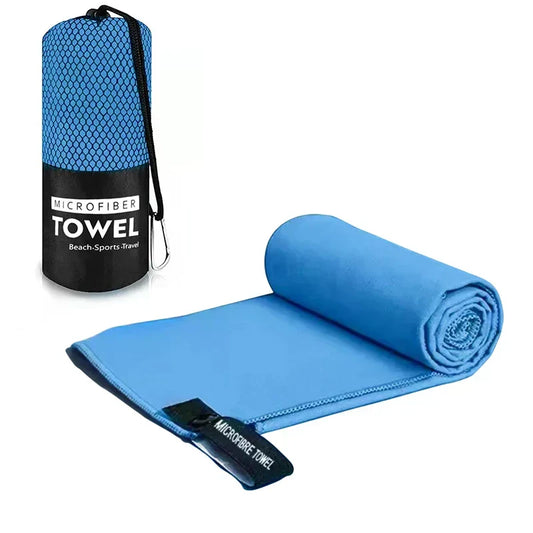 Microfiber Towels Fast Drying Lightweight (Blue)-0