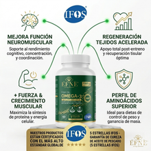 Omega-3 1000mg EFNE (Alta Concentración EPA/DHA) · Certificado IFOS™ 5 Estrellas
