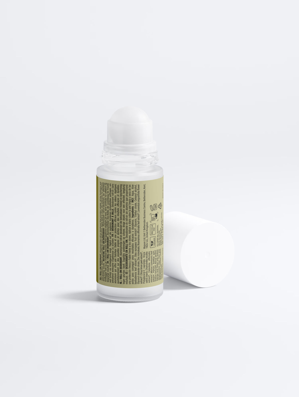 Desodorante en roll-on sin aluminio