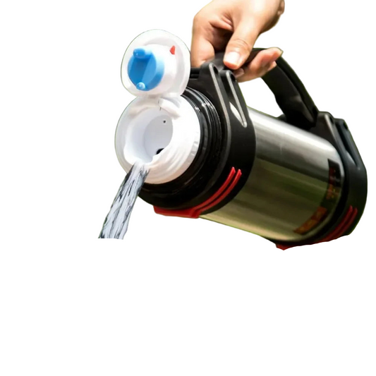 1.6L Stainless Steel Thermos Bottle Silver-0
