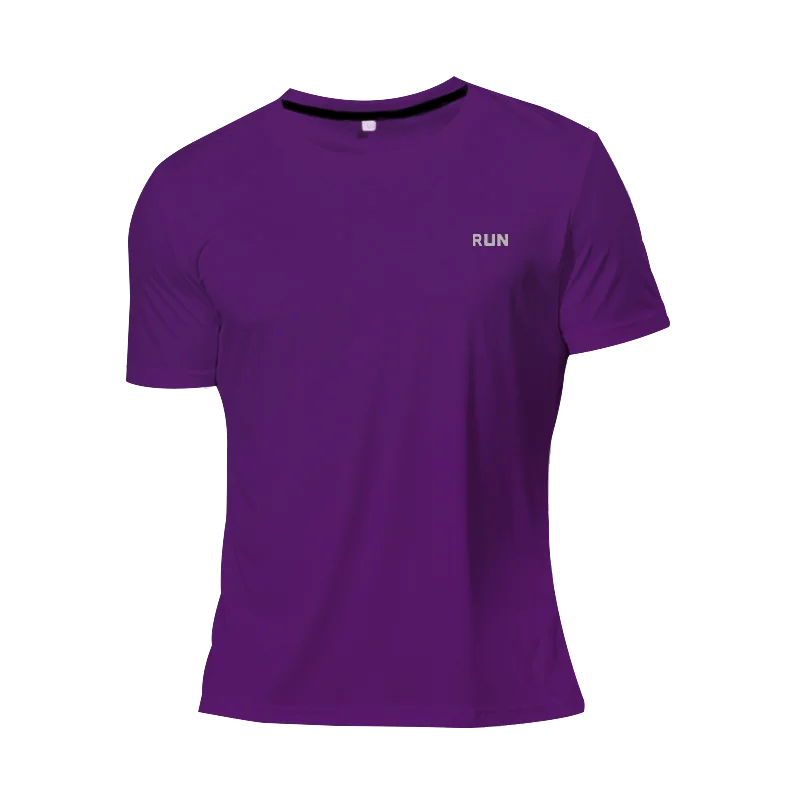 Men Compression Shirt Quick Dry Running Gym Training Sport Top Fitness-0