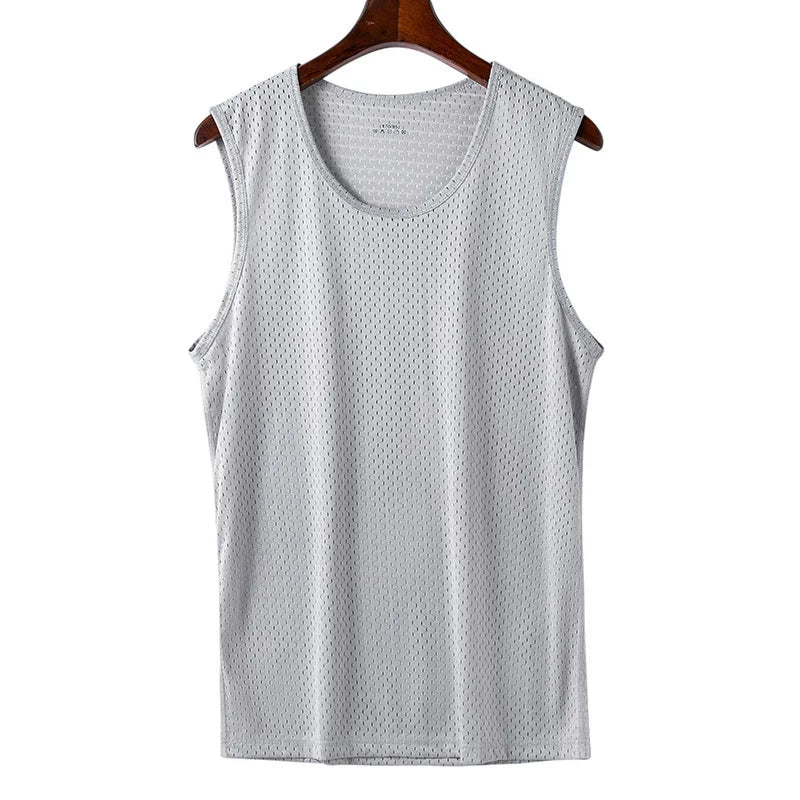 Chaleco deportivo de hombre de malla – Ligero y de secado rápido
