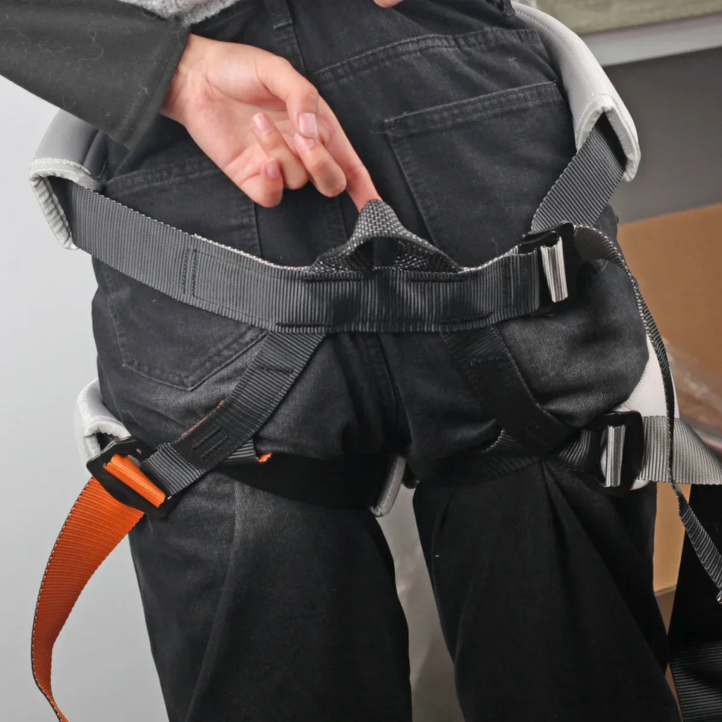 Arnés de entrenamiento con soporte acolchado para adultos