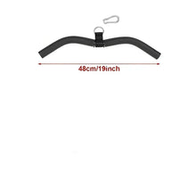 Lat Pulldown Bar Wide Narrow Grip Handle Black-2