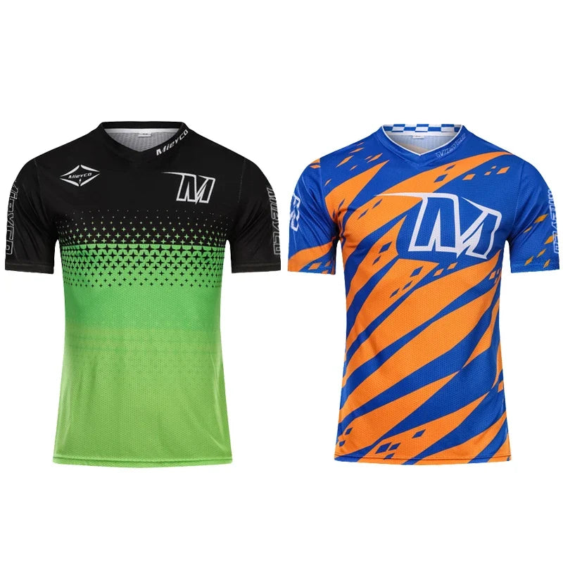 Pack 2 Camisetas Deportivas para Hombre – Secado Rápido, Cuello Redondo, Gym, Running y Fitness