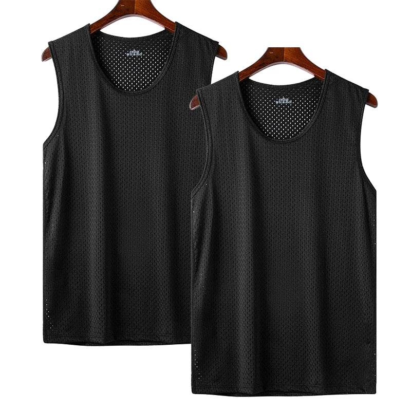 Chaleco deportivo de hombre de malla – Ligero y de secado rápido