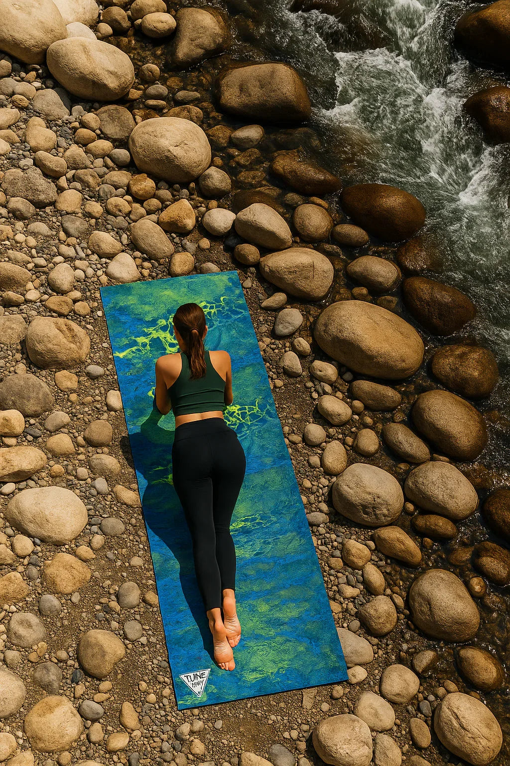 Realtree x Yune Yoga WAV3 Camo Yoga Mat – Eco-Friendly, Non-Slip 6mm PER Mat-0