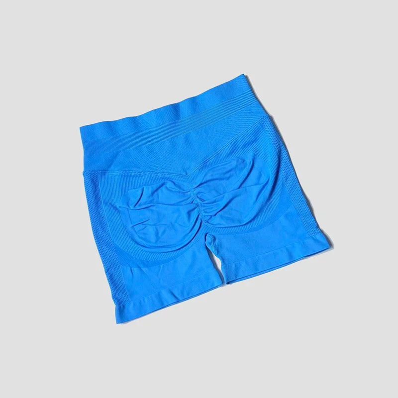 Shorts Sin Costuras para Mujer – Yoga, Gym y Running, Tejido Elástico