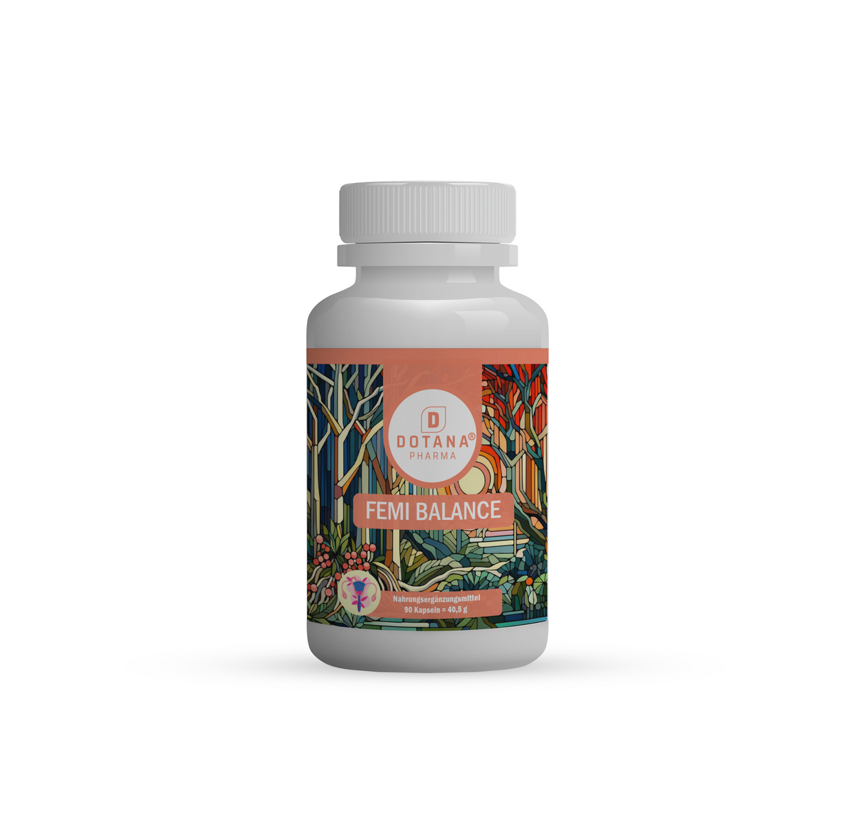 Femi Balance - Hormonelle Balance für Frauen - Yamswurzel & Mönchspfeffer - 90 Kapseln-0