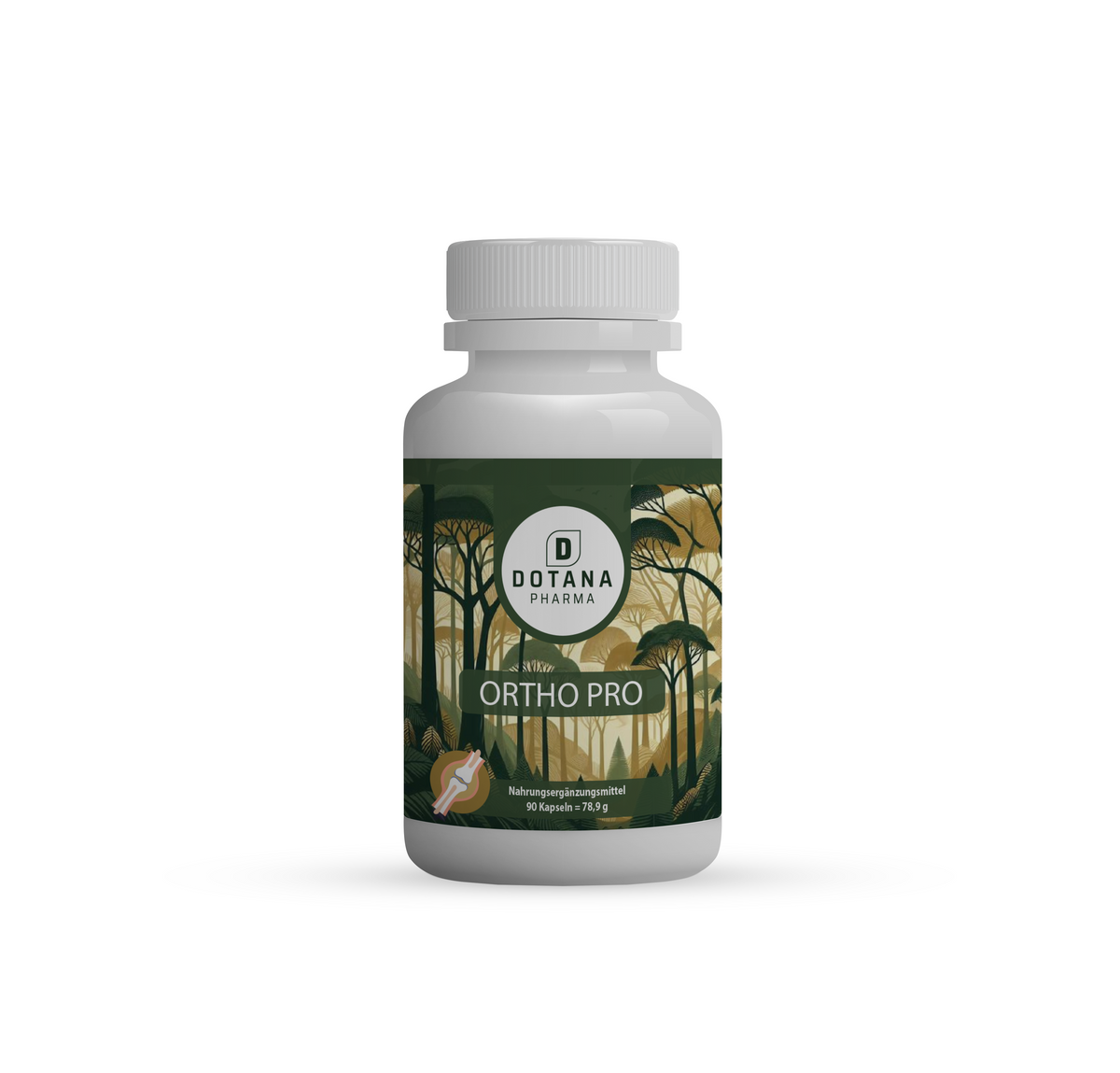 ORTHO PRO Gelenknährstoff-Komplex - 90 Kapseln mit Glucosamin Sulfat 750mg, Chondroitin Sulfat 600mg & MSM 900mg - Made in Germany-0