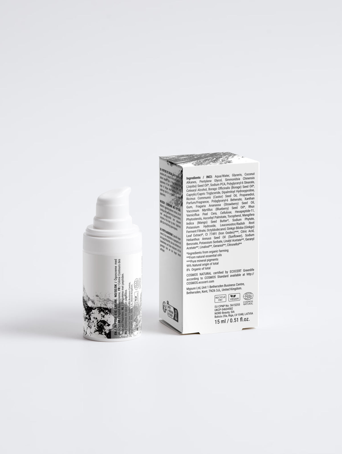 Crema Contorno de Ojos Antienvejecimiento con Péptidos WOLFSTRGN