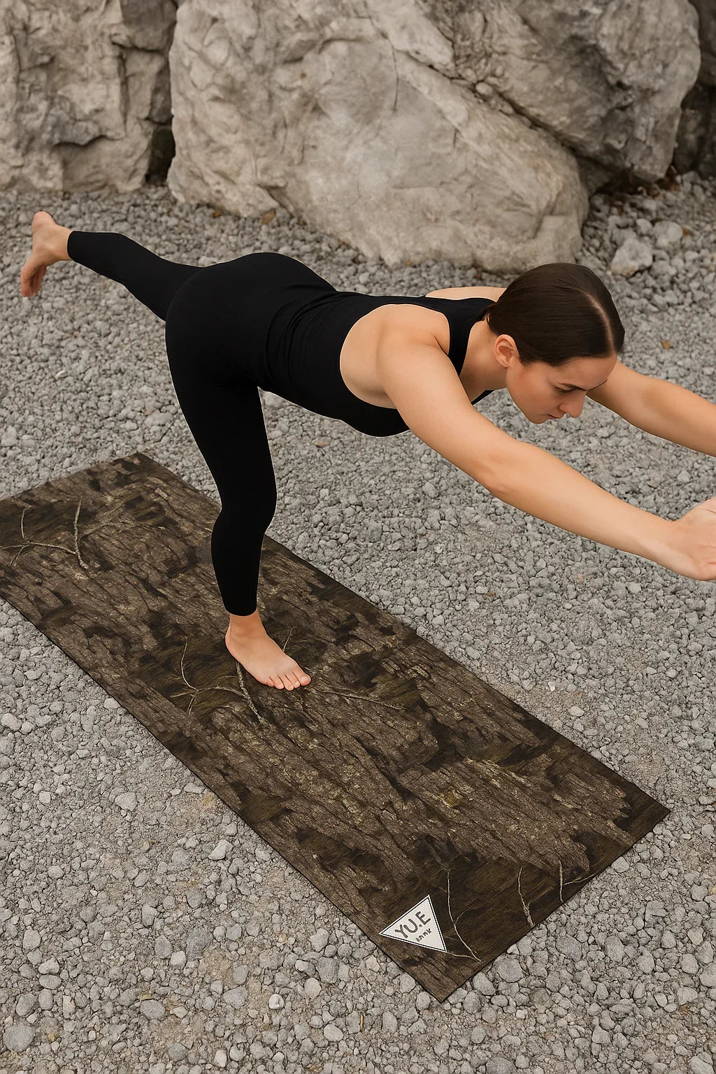 Realtree x Yune Yoga Timber Camo Yoga Mat – Eco-Friendly, Non-Slip 6mm PER Mat for All Levels-3