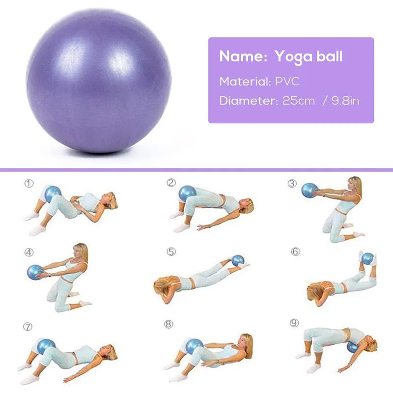 Yoga Starter Kit 5-Piece Yoga Equipment Set Purple-3