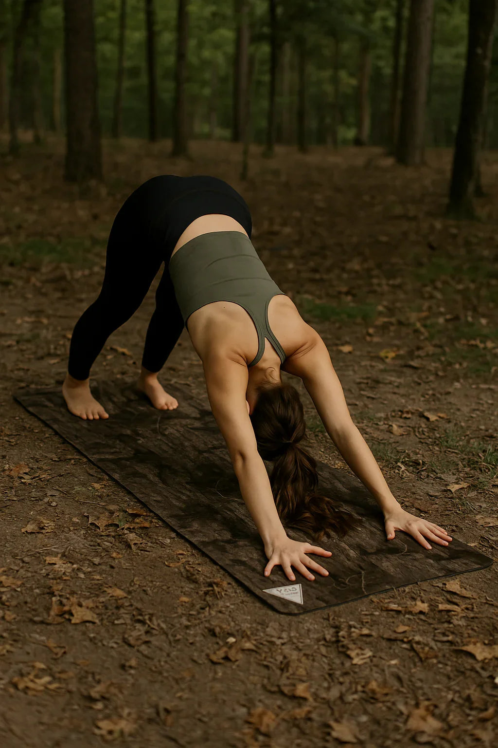 Realtree x Yune Yoga Timber Camo Yoga Mat – Eco-Friendly, Non-Slip 6mm PER Mat for All Levels-4