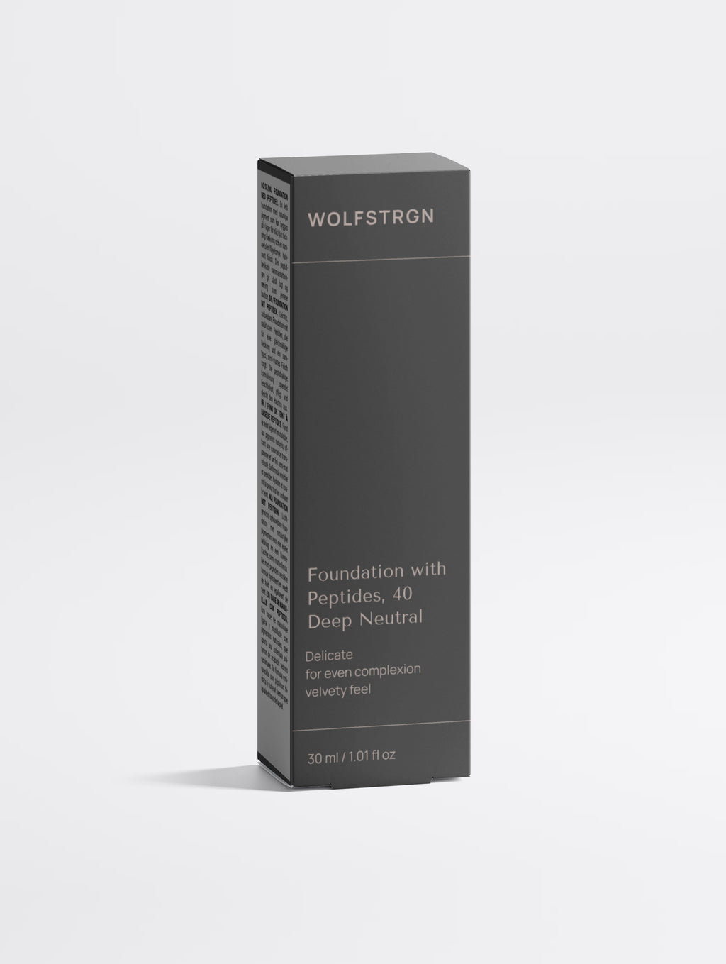 Base de Maquillaje con Péptidos, 40 Deep Neutral WOLFSTRGN