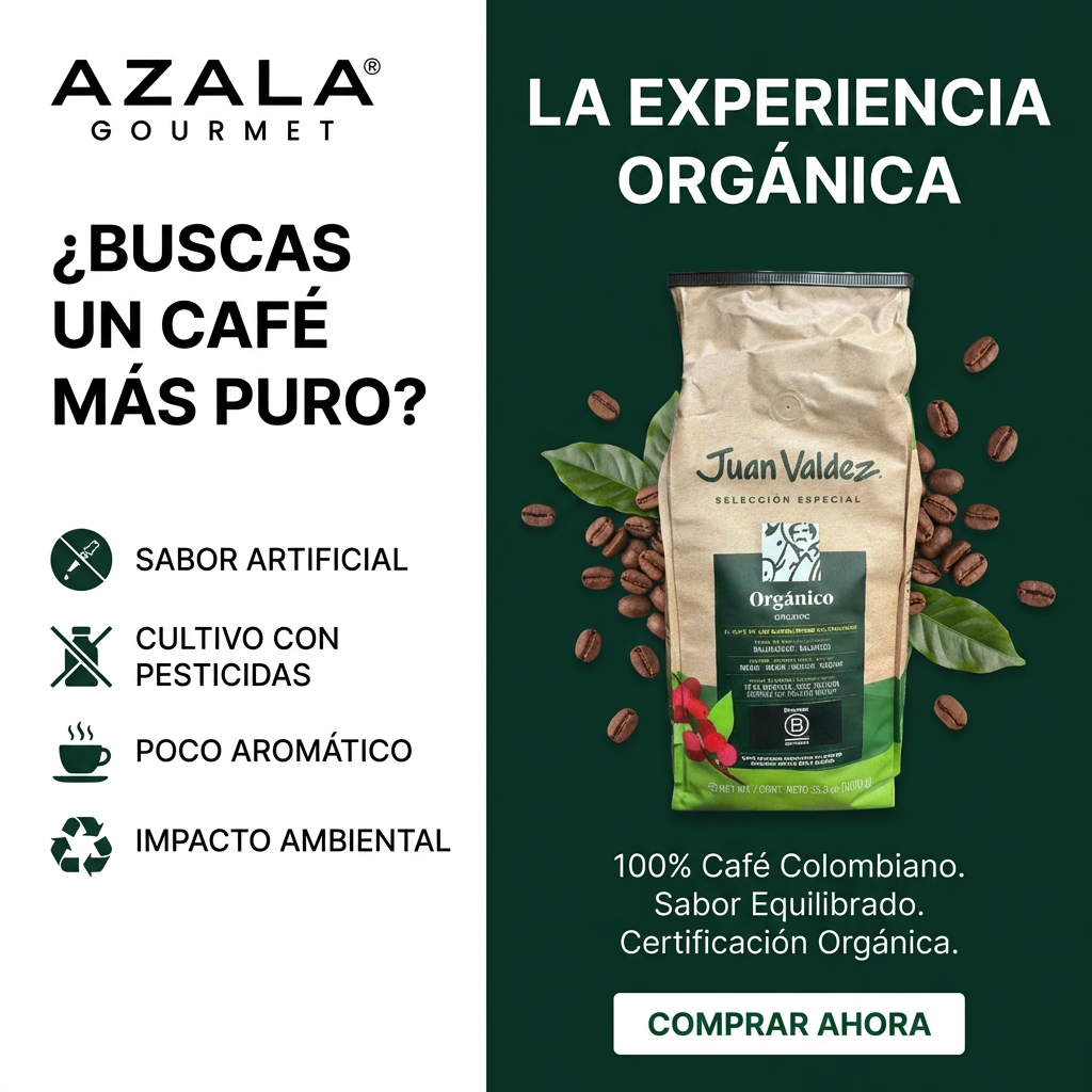 Café Orgánico Colombiano - (1Kg) - Juan Valdez Café