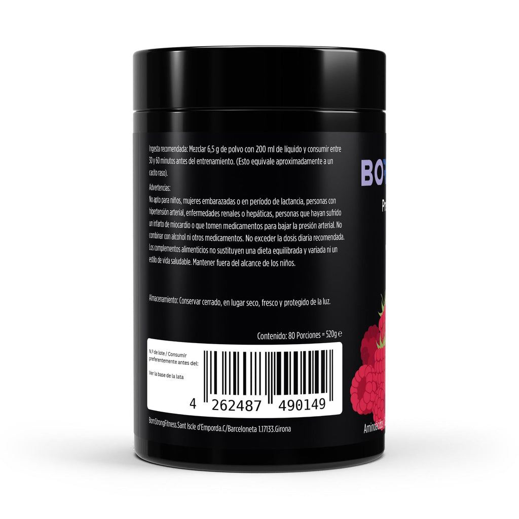 Pre-Entreno Booster Frambuesa | 520 g