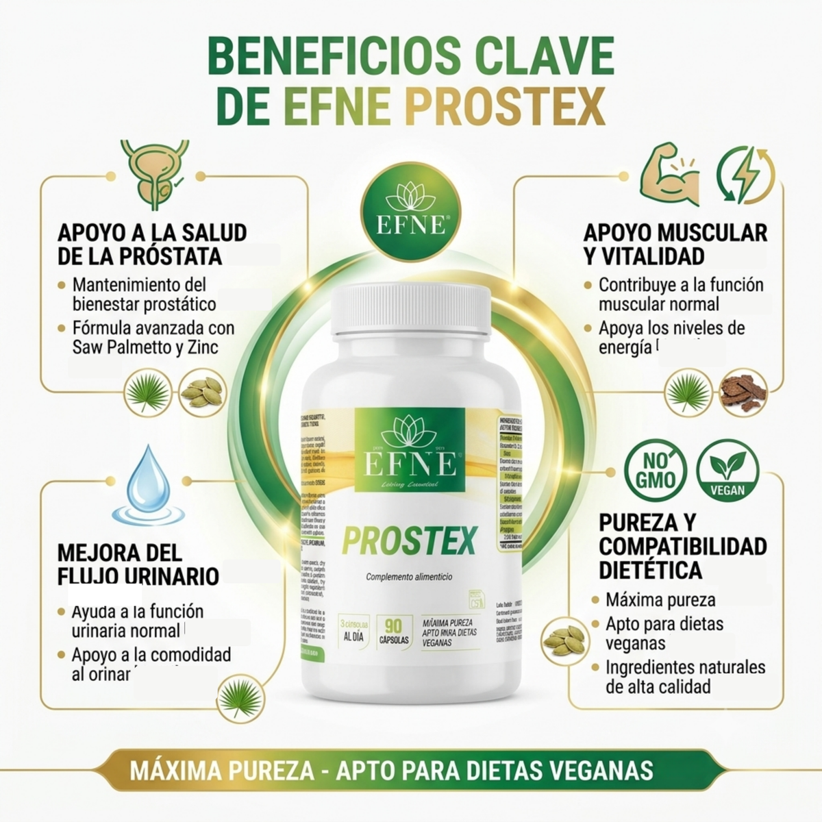 PROSTEX EFNE — 90 cápsulas