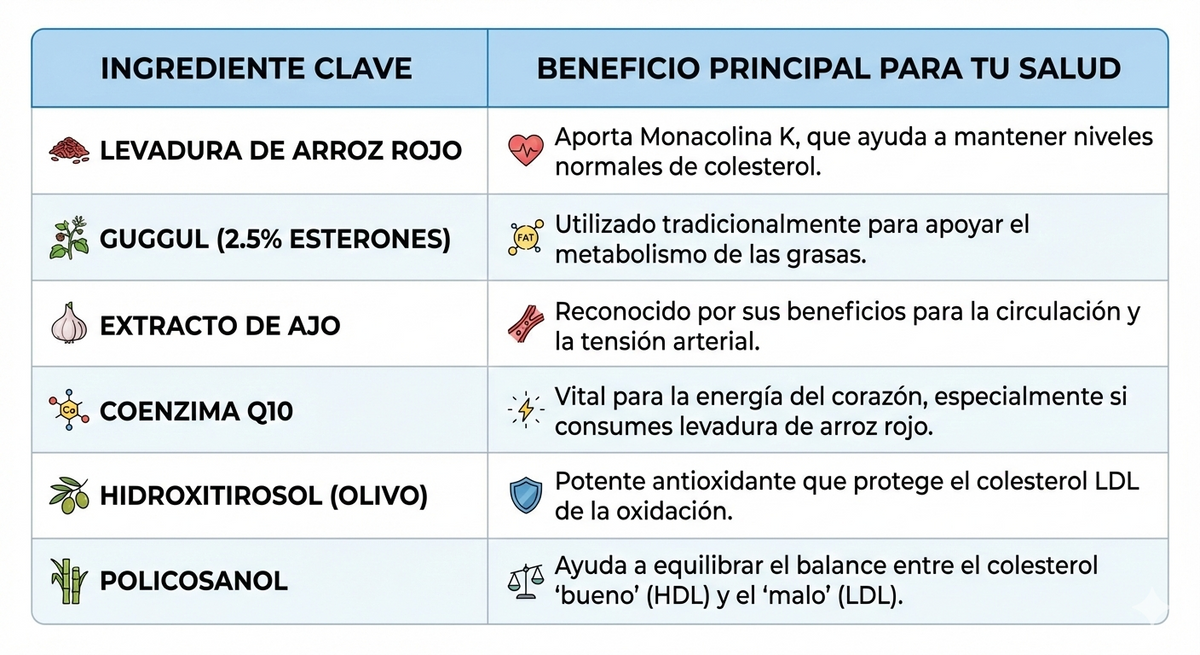 Cholesterol Fórmula Magistral EFNE| Control Natural de Colesterol