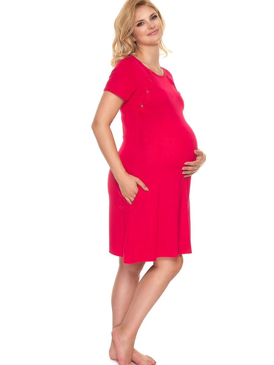 maternity nightgown model 157722 PeeKaBoo-1