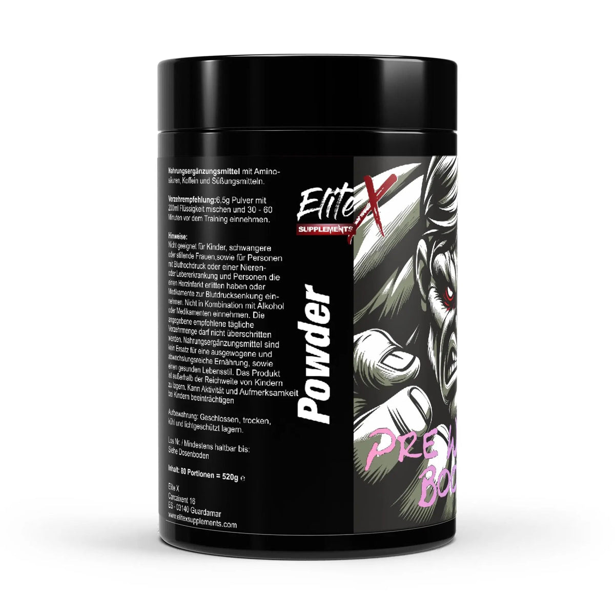 Pre-Workout Booster Tutti Frutti - 520 Gramm