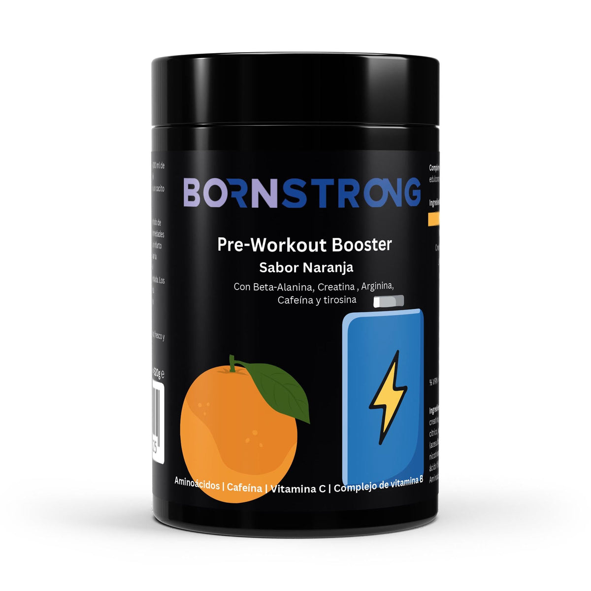 Pre-Entreno Booster Naranja | 520 g