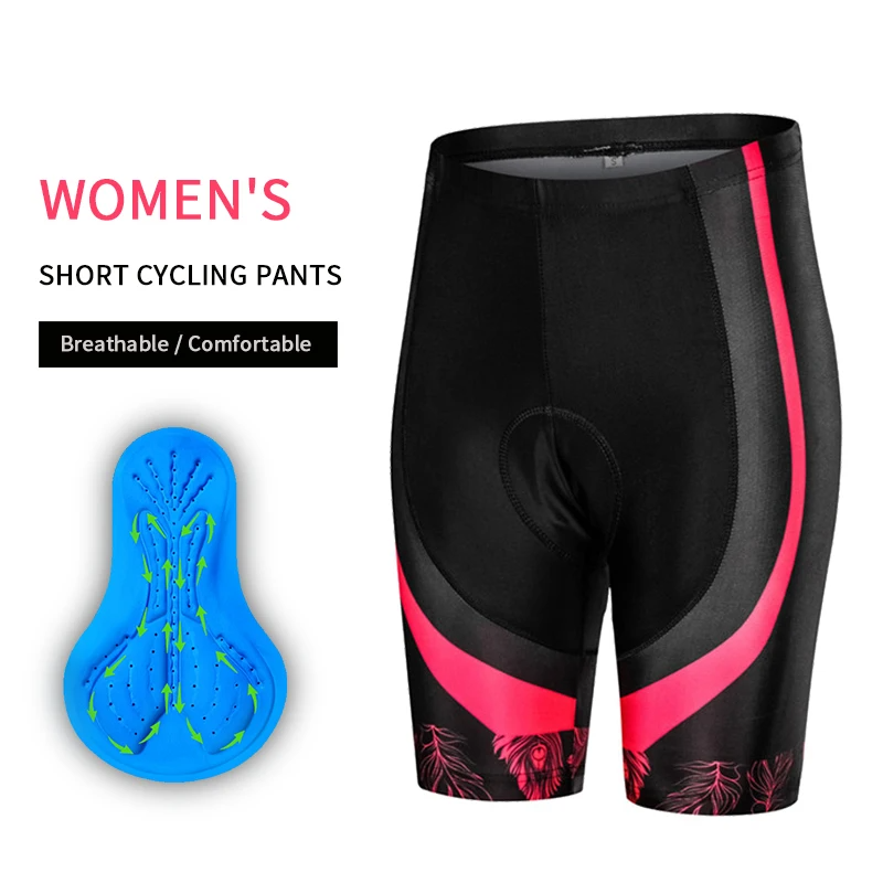 Culotte de Ciclismo para Mujer con Badana 3D – Secado Rápido, Transpirable, MTB y Bici