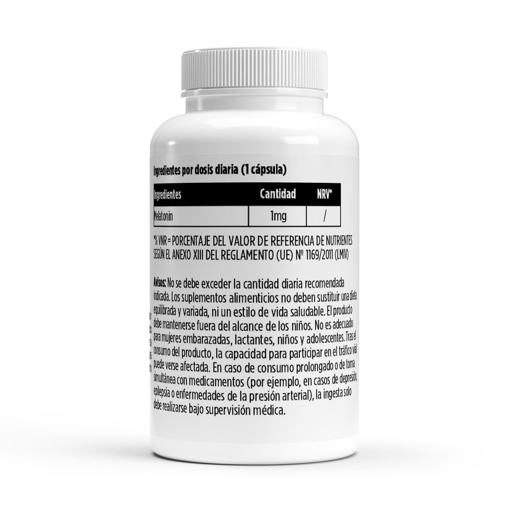 Melatonina | 1 mg · 75 cápsulas veganas