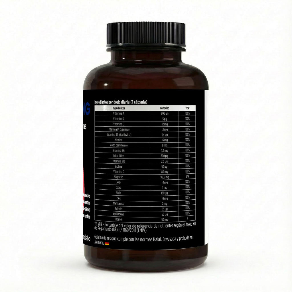 Complejo Multivitamínico y Mineral | 120 cápsulas blandas