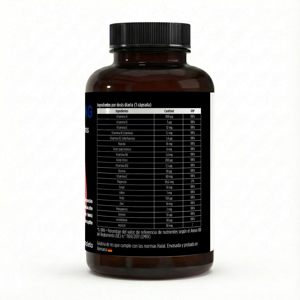 Complejo Multivitamínico y Mineral | 120 cápsulas blandas