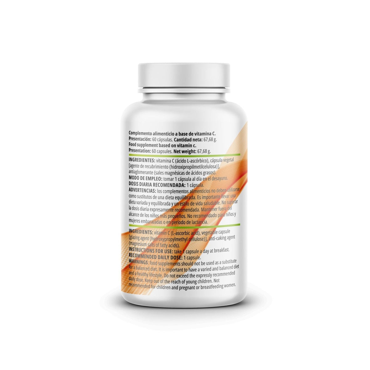 Vitamina C 1000 mg EFNE | 60 cápsulas | Vegano