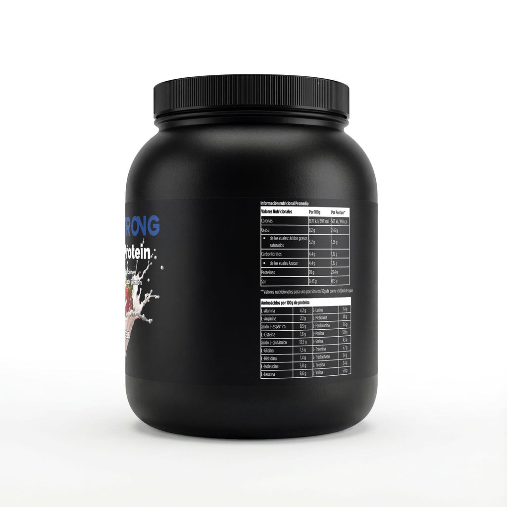 Premium Whey Protein Fresa y Crema | 1 kg