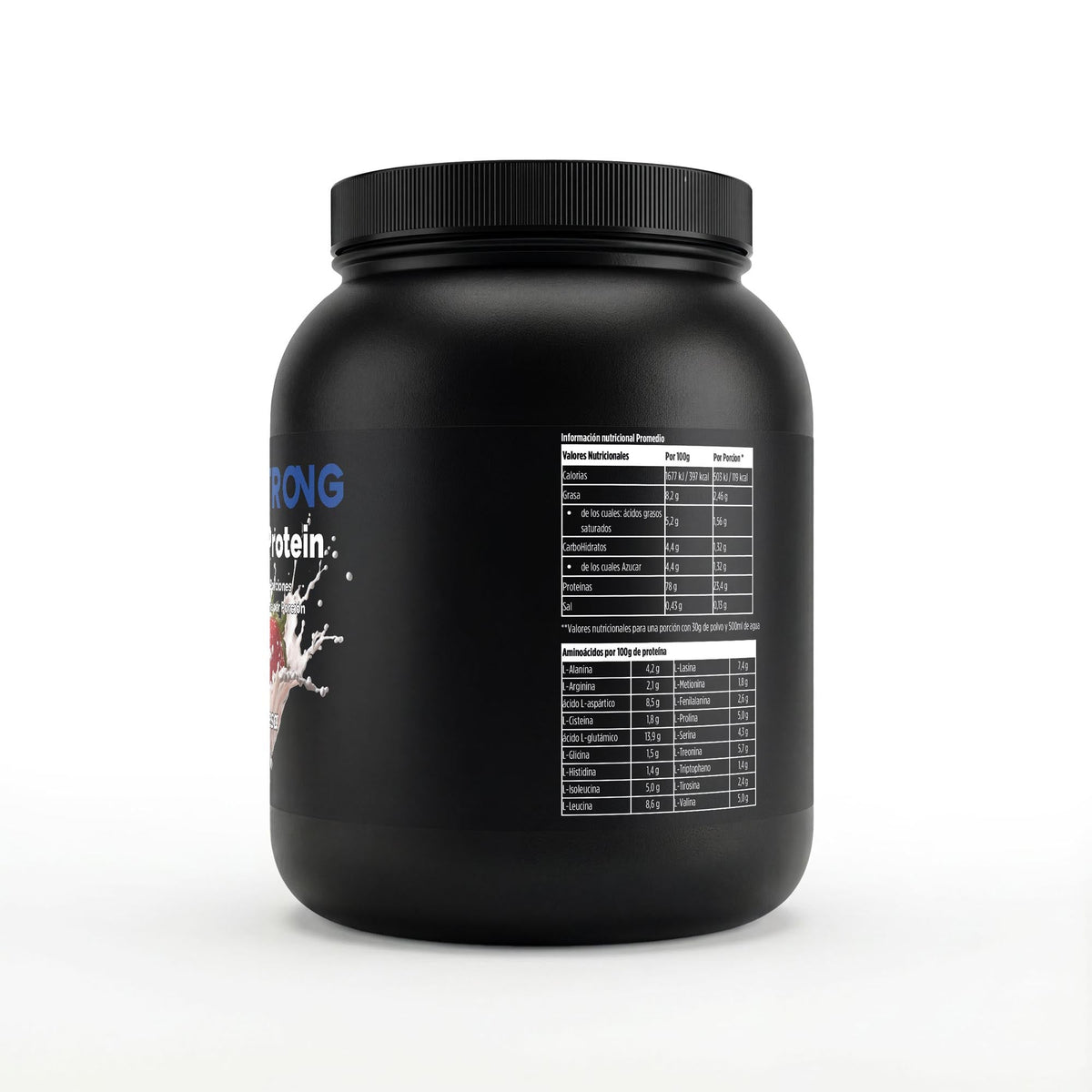 Premium Whey Protein Fresa y Crema | 1 kg