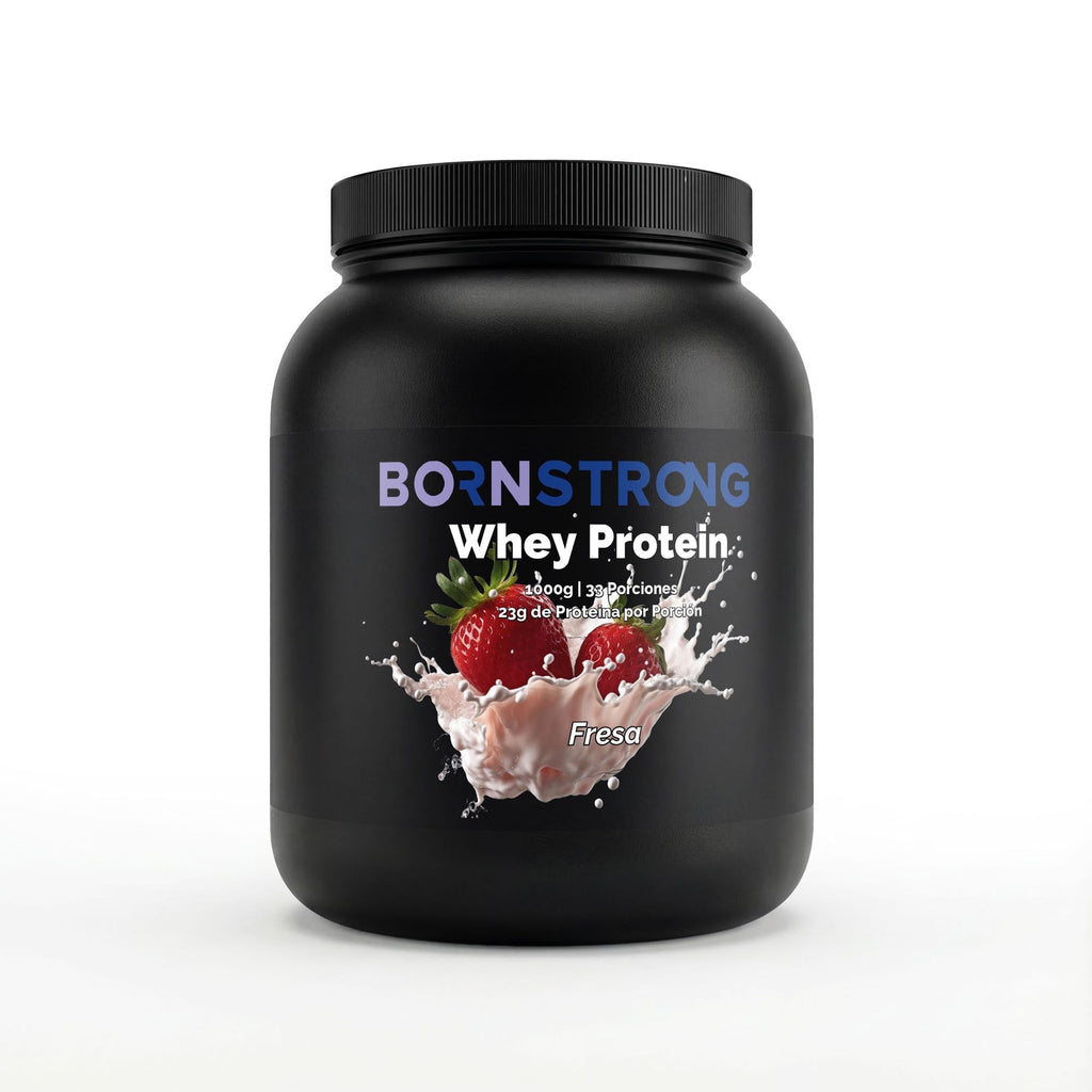 Premium Whey Protein Fresa y Crema | 1 kg