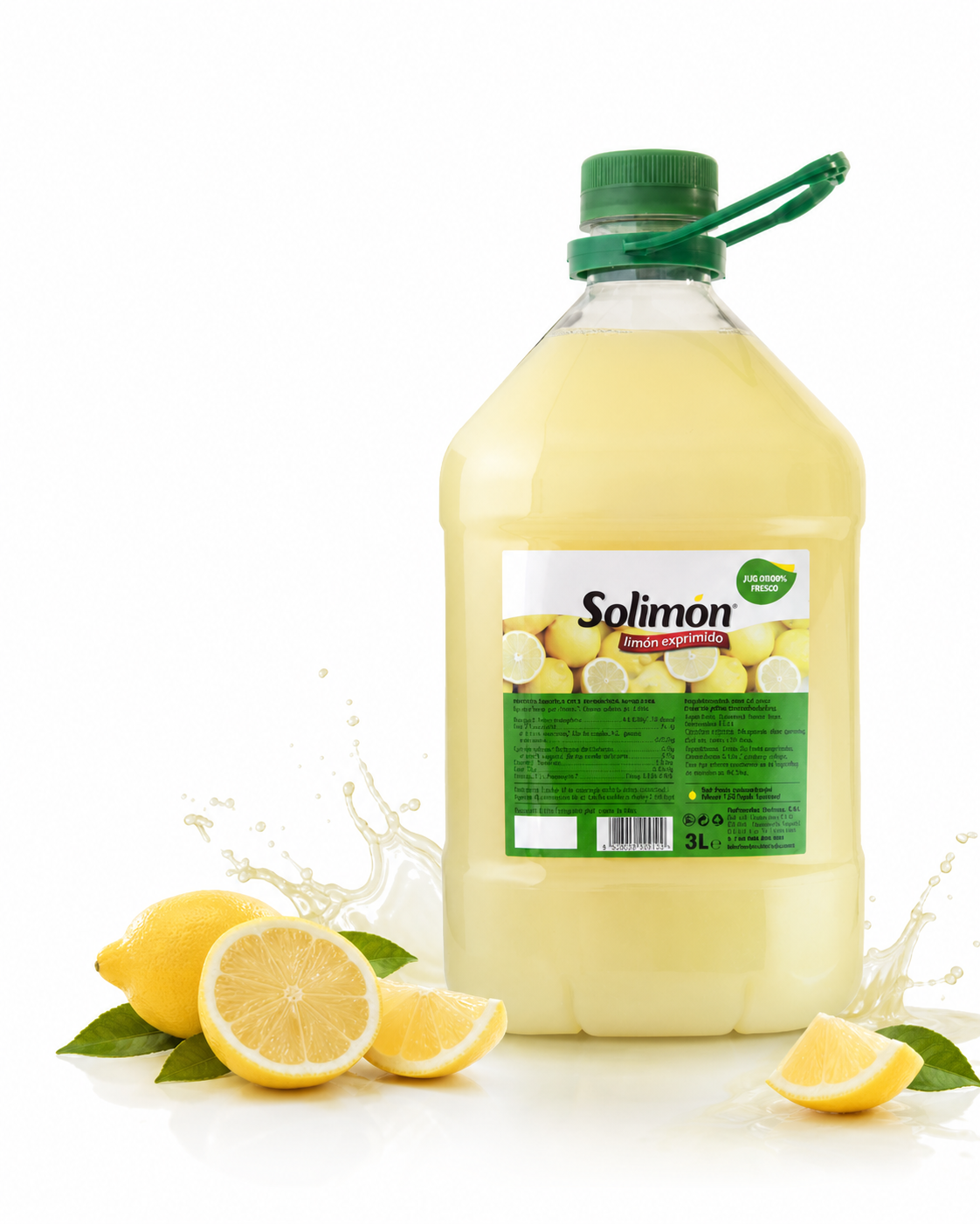 Zumo de Limón Exprimido 100% Natural - Solimon